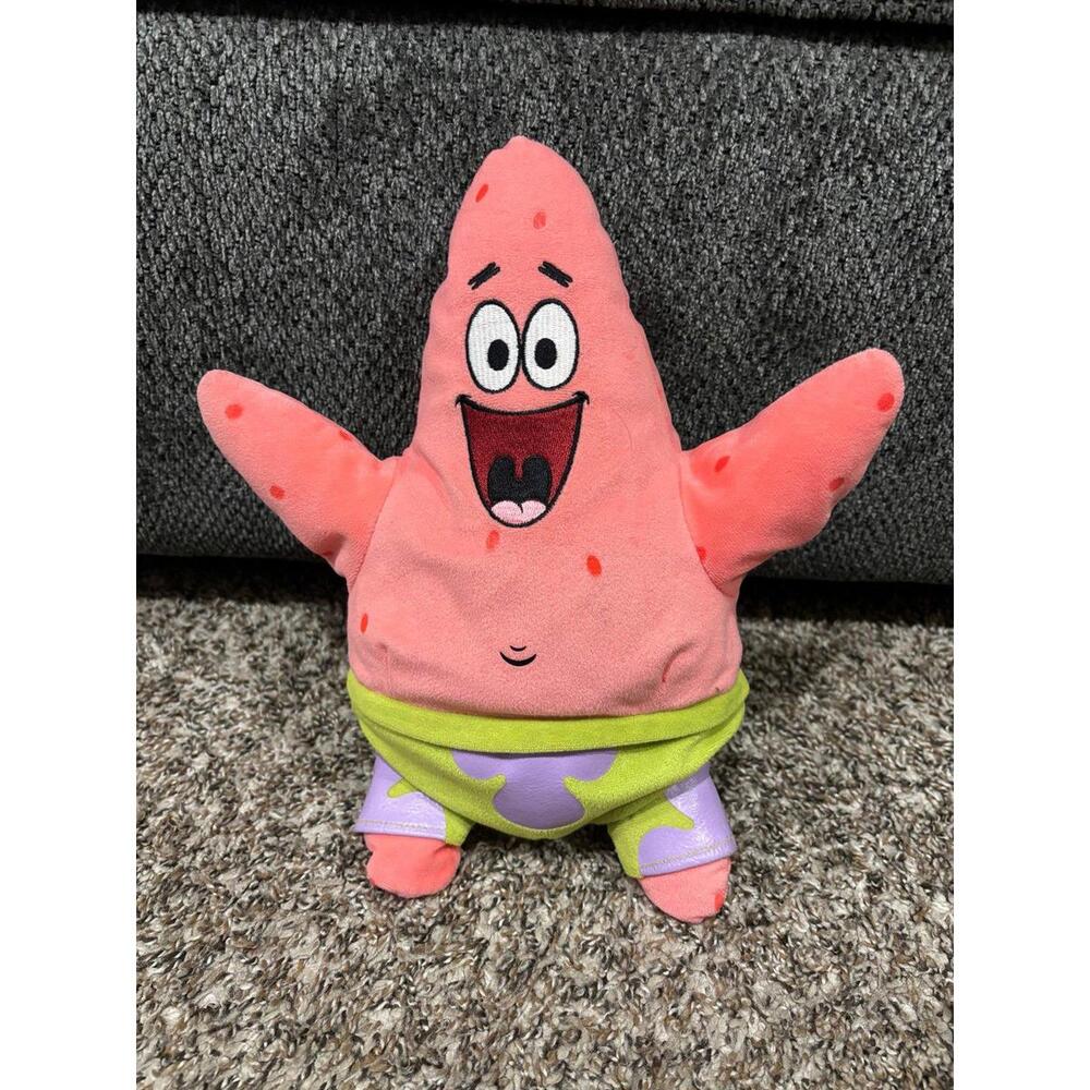 Patrick Star TY Original Beanie Buddy 2005 SpongeBob SquarePants